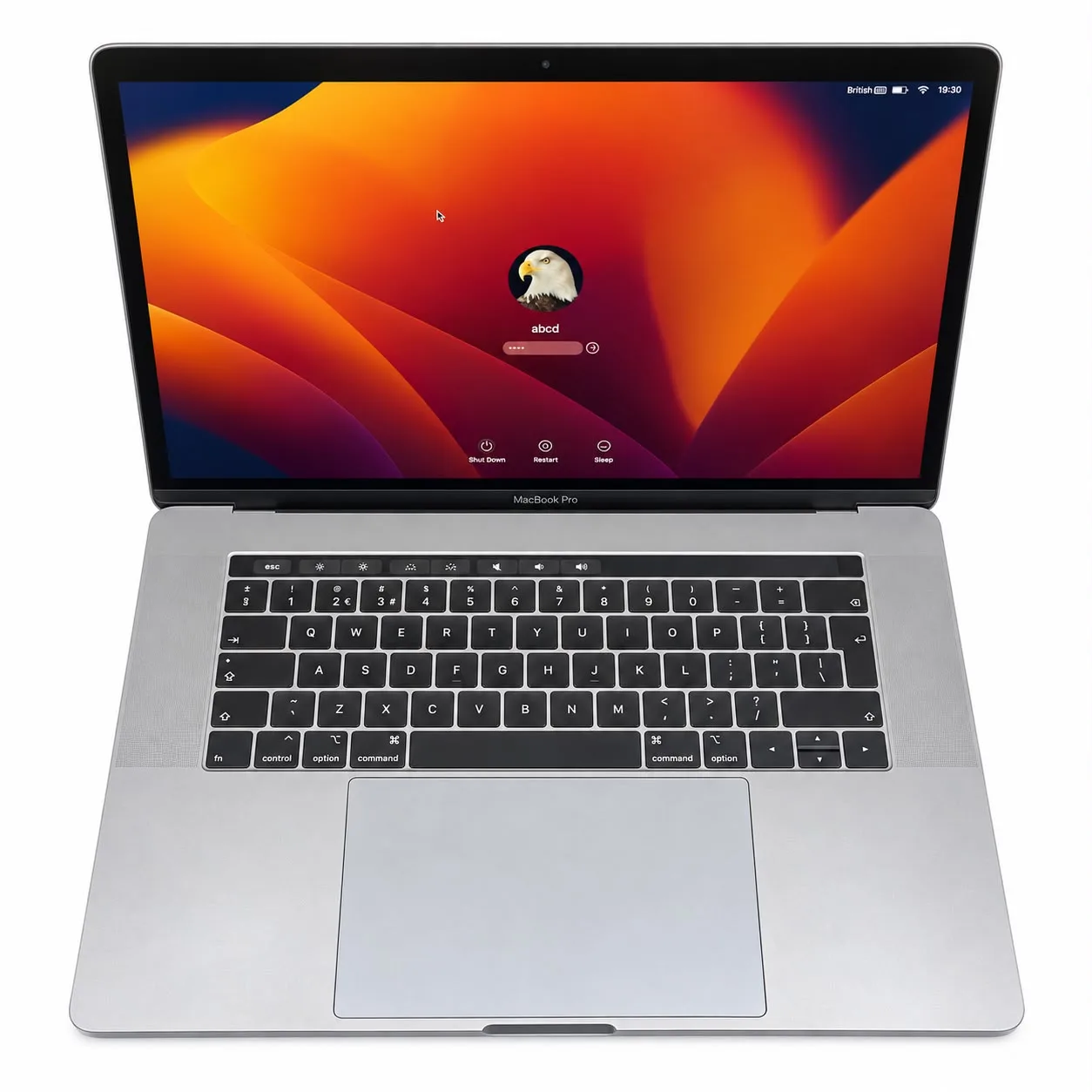 Apple MacBook Pro 15" 2018 Touch Bar i7 6-Core 16GB 512GB SSD Space Grey UK